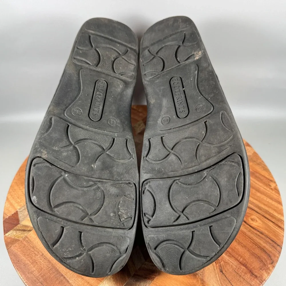 Footprints by Birkenstock Mens Dark Brown Leather Derby Shoes‎ Size 45 12
